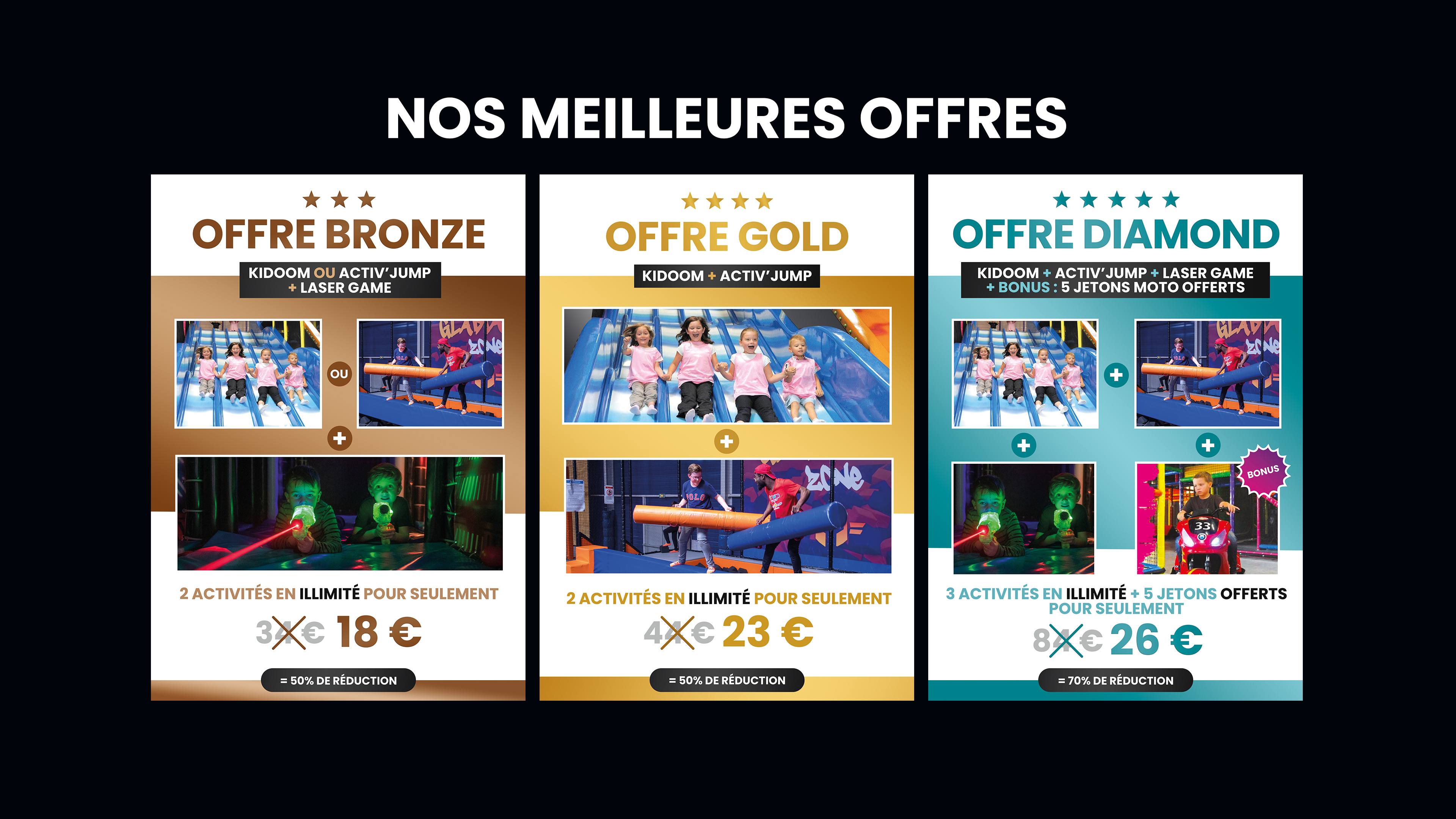 Pack des offfres